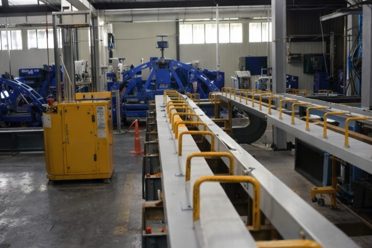 Area Pengovenan Cat Powder Coating Oven Kapasitas 6 Meter
